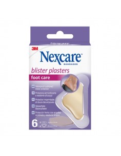 Nexcare Blister Pack de 6 Apositos Surtidos - Resistente al Agua - Ultrafino - Color Transparente