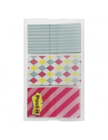 Post-It Index 60 Marcadores Reposicionables - Mediano - Coleccion Carnaval - Color Varios