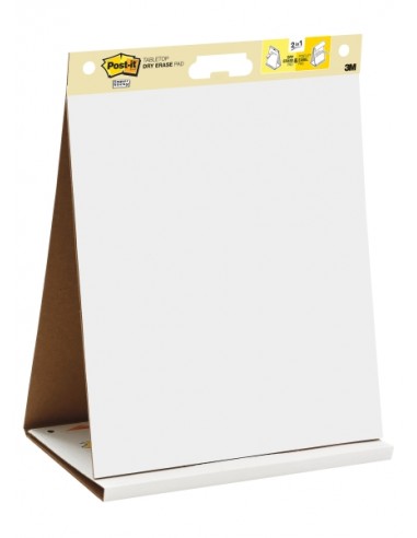 Post-It Super Sticky Bloc de 20 Blocs de Reuniones - Forma Rectangular - 508x584.2mm - Color Blanco