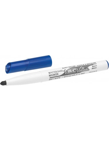 Bic Velleda 1741 Marcador para Pizarra - Punta de 4.5 mm - Trazo 1.4mm - Tinta con Base de Acetona - Borrado Optimo - Larga