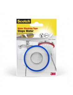 Scotch Cinta Adhesiva para Goteras - 12mm x 12m - Color Blanco