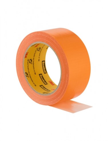 Scotch Cinta Adhesiva para Moqueta - Extrafuerte - Color Naranja