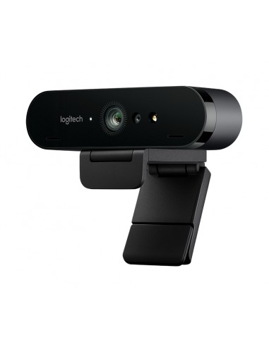 Logitech Brio Webcam 4K Ultra HD - HDR - Grabacion 4K - Zoom Digital 5X - Color Negro