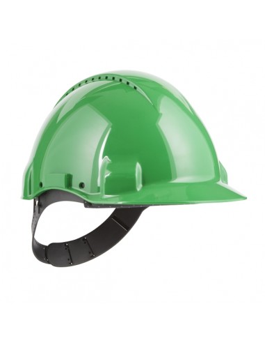 3M Casco de Proteccion - con Ventilacion - Sensor Uvicator - Pin de Ajuste - Color Verde