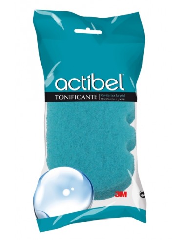 Actibel Tonificante Esponja Corporal - Ergonomica - Color Azul
