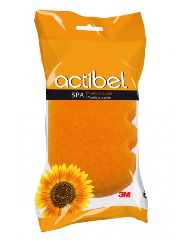 Actibel Spa Esponja Corporal - Ergonomica - Color Naranja