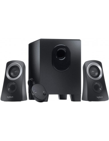 Logitech Z313 Sistema de Altavoces 2.1 50W - Subwoofer 15W - Entrada Jack 3.5mm - Color Negro