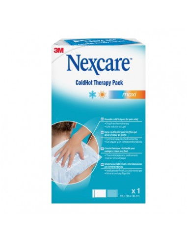 Nexcare Coldhot Therapy Compresa para Termoterapia - Grande - Frio o Calor Superficial - Incluye Funda Protectora - Color