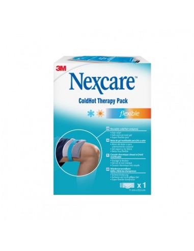 Nexcare Coldhot Therapy Flexible Compresa para Termoterapia - Gel - Frio o Calor Superficial - Incluye Funda Protectora -