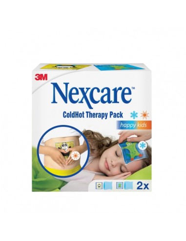 Nexcare Coldhot Therapy Pack de 2 Compresas Infantil para Termoterapia - Frio o Calor Superficial - Incluye Funda Protectora