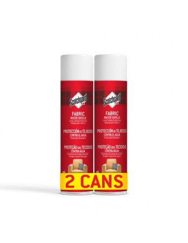 Scotchgard Protector de Tejidos - 2 Botes de 400ml - Repelente de Derrames