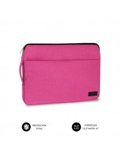Subblim Funda Urban PortÃ¡til de 13.3" a 14" - Proteccion Elegante y Funcional - Tela de Poliester 600D - Interior