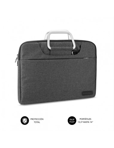 Subblim Funda Business Portatiles de 13.3" a 14" - DiseÃ±o Moderno y Elegante - Doble Cremallera --Proteccion Total -