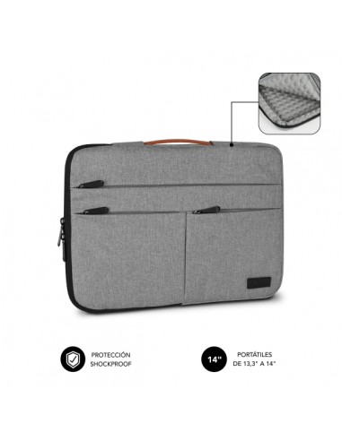 Subblim Funda Air Padding 360 PortÃ¡til de 13.3" a 14" - ProtecciÃ³n 360Â-con Air Padding - MÃ ltiples bolsillos -