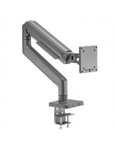 Ewent Soporte de Mesa con Brazo Articulado para Monitor hasta 49" - Giratorio e Inclinable - Gestion de Cables - Peso Maximo