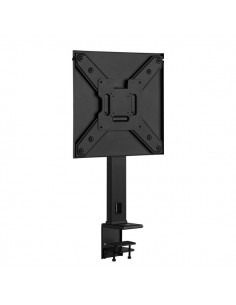 Ewent Soporte de Escritorio para TV Plana hasta 55" - Montaje con Abrazadera - Gestion de Cables - VESA Maximo 400x400 - Peso
