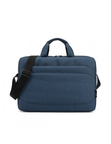 Ewent Maletin para Portatil 15.6" - Asa de Mano - Correa Ajustable - Poliester - Color Azul