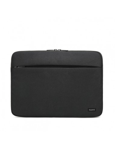 Ewent Funda para Portatil de hasta 14.1" - Poliester - Compartimiento Adicional - Color Negro
