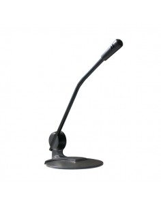 Ewent Microfono Multimedia - Jack de 3.5mm - Cable de 1.8m - Color Negro