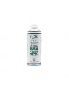 Ewent Spray de Aire Comprimido - Aroma a Manzana - Aplicador para Zonas Dificiles - Color Transparente