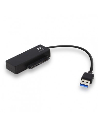 Ewent Cable Adaptador SATA a USB-C - USB-C 3.1 Gen1 - SSD HDD de 2.5 3.5" - ABS de Alta Resistencia - Indicador LED - Color