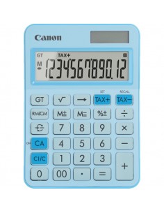 Canon LS-125KB Calculadora de Sobremesa con Pantalla LCD de 12 Digitos - Raiz Cuadrada-Calculo de Constantes-Gran Total