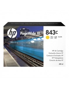 HP 843C XL Amarillo Cartucho de Tinta Original - C1Q68A