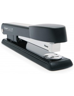 Rapesco Marlin Grapadora Metalica de Sobremesa - Hasta 25 Hojas - Grapas 26 6-24 6 - Grapado Cerrado y Abierto