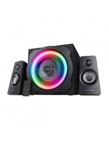 Trust Altavoces GXT 629 Tytan 2.1 60W - Entrada y Salida Jack 3.5mm - Color Negro