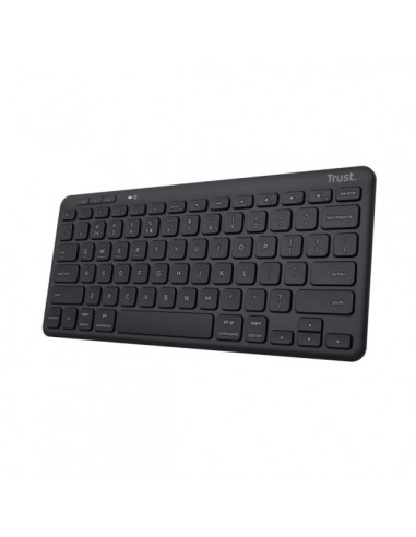 Trust Lyra Inalambrico Bluetooth 5.0 - Bateria Recargable - Hecho con Materiales Reciclados - Color Negro