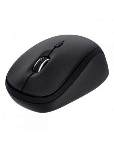 Trust Raton Inalambrico Bluetooth 1600dpi - 3 Botones - Uso Ambidiestro - 3 dispositivos - Color Negro