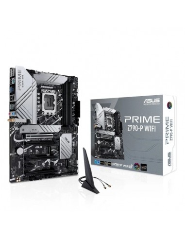 Asus Prime Z790-P WIFI Placa Base Intel 1700 - WiFi-HDMI-DisplayPort-PCIe 3.0-4.0 y 5.0 M2-4x Sata III-USB 2.0-3.2