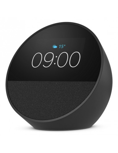 Amazon Echo Spot Altavoz y Despertador Inteligente - Sonido Potente e Intenso - Alexa - Color Gris