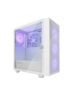 Coolbox GA300 GridLine Caja Torre ATX-Micro ATX-Mini-ITX - Lateral Cristal Templado - TamaÃ±o HDD 2.5"-3.5" - USB-A 3.0