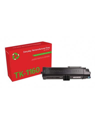 Xerox Everyday Kyocera TK1160 Negro Cartucho de Toner Remanufacturado - Reemplaza 1T02RY0NL0