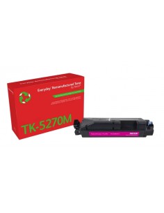 Xerox Everyday Kyocera TK5270 Magenta Cartucho de Toner Remanufacturado - Reemplaza 1T02TVBNL0 TK5270M