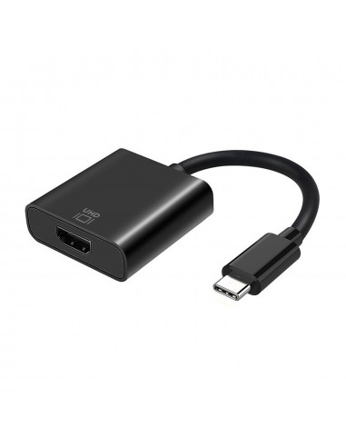 Aisens Conversor USB-C a HDMI 4K@60HZ - USB-C M-HDMI H - 15cm - Color Negro