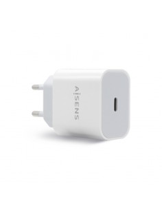 Aisens Cargador para Smartphone USB-C PD3.0 1x USB-C 20W