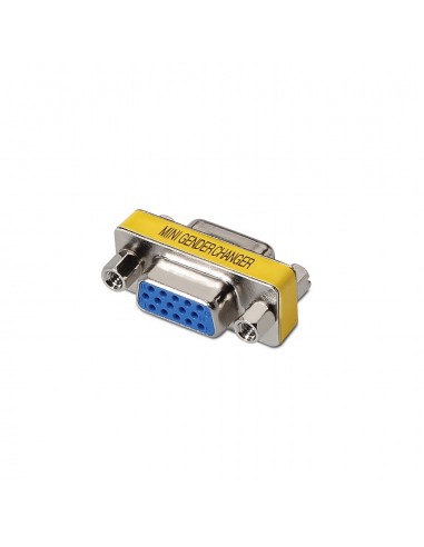 Aisens Adaptador SVGA - HDB15 H-HDB15 H - Color Amarillo