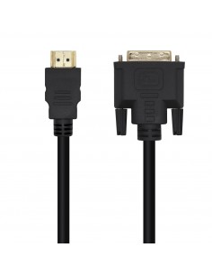Aisens Cable DVI a HDMI - DVI18 1 Macho-HDMI A Macho - 3.0m - Color Negro