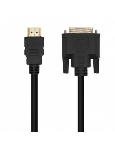 Aisens Cable DVI a HDMI - DVI18 1 Macho-HDMI A Macho - 3.0m - Color Negro
