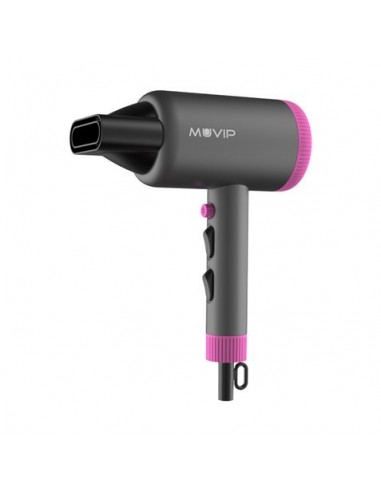 Muvip Pro Luxe Secador de Pelo 2000W - Motor DC - 2 Velocidades y 3 Temperaturas - Boton Aire Frio - Difusor de Aire - Cable