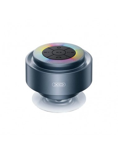 XO F64 Altavoz Bluetooth - Impermeable - Ideal para Ducha - IP67 - RGB - Ventosa Super Potente - Incluye Microfono para