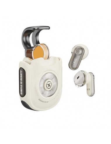 XO G39 Auriculares - Bluetooth 5.3 - TWS - Cancelacion de Ruido - Control Remoto para tus Videos y Fotos - Color Blanco