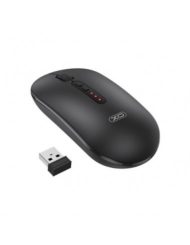 XO M13 Raton Inalambrico - Bluetooth y RF 2.4GHz - 1600DPI - Color Negro