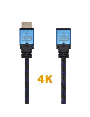 Aisens Cable HDMI V2.0 Prolongador Premium Alta Velocidad-HEC 4K@60Hz 18Gbps - A M-A H - 3.0M - Color Negro
