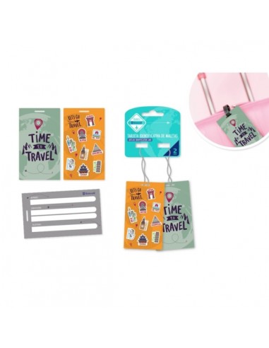 Bismark Pack con 2 Tarjetas Identificativas - 2 DiseÃ±os Diferentes