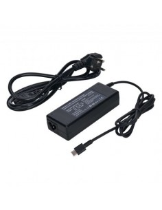Ewent Cargador Universal para Portatil de 90W - USB-C - Power Delivery - Gestion Inteligente de Corriente - Color Negro