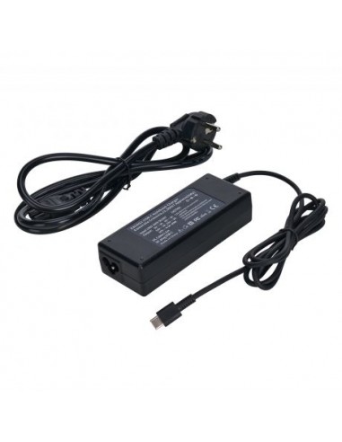 Ewent Cargador Universal para Portatil de 90W - USB-C - Power Delivery - Gestion Inteligente de Corriente - Color Negro
