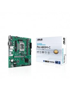 Asus Pro H810M-C CSM Placa Base-2x DDR5-M.2-PCIe 4.0-Sata III-MicroATX